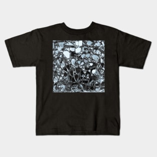 Photographic Image of Dark Mirrors and Glass Kids T-Shirt